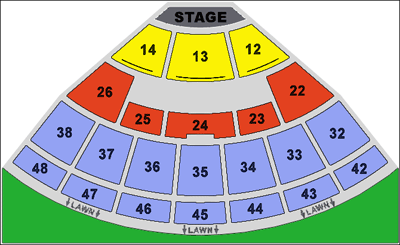 Blossom Music Center Seating Chart 