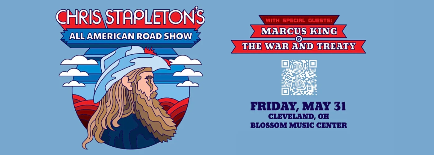 Chris Stapleton, Marcus King & The War and Treaty Tickets 31st May