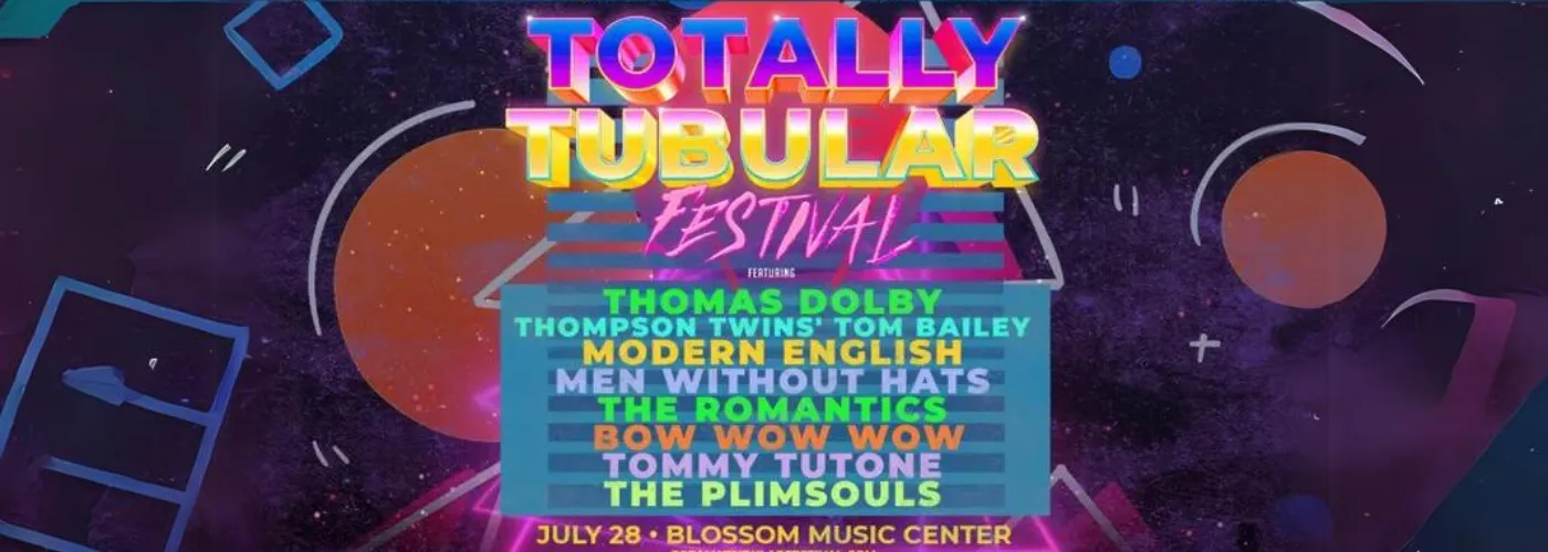 Totally Tubular Festival Thomas Dolby, Modern English & Men Without