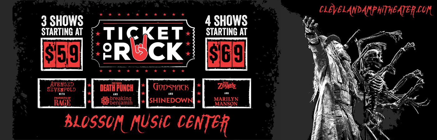 Ticket To Rock (Includes Avenged Sevenfold, Rob Zombie & Five Finger Death Punch Performances)