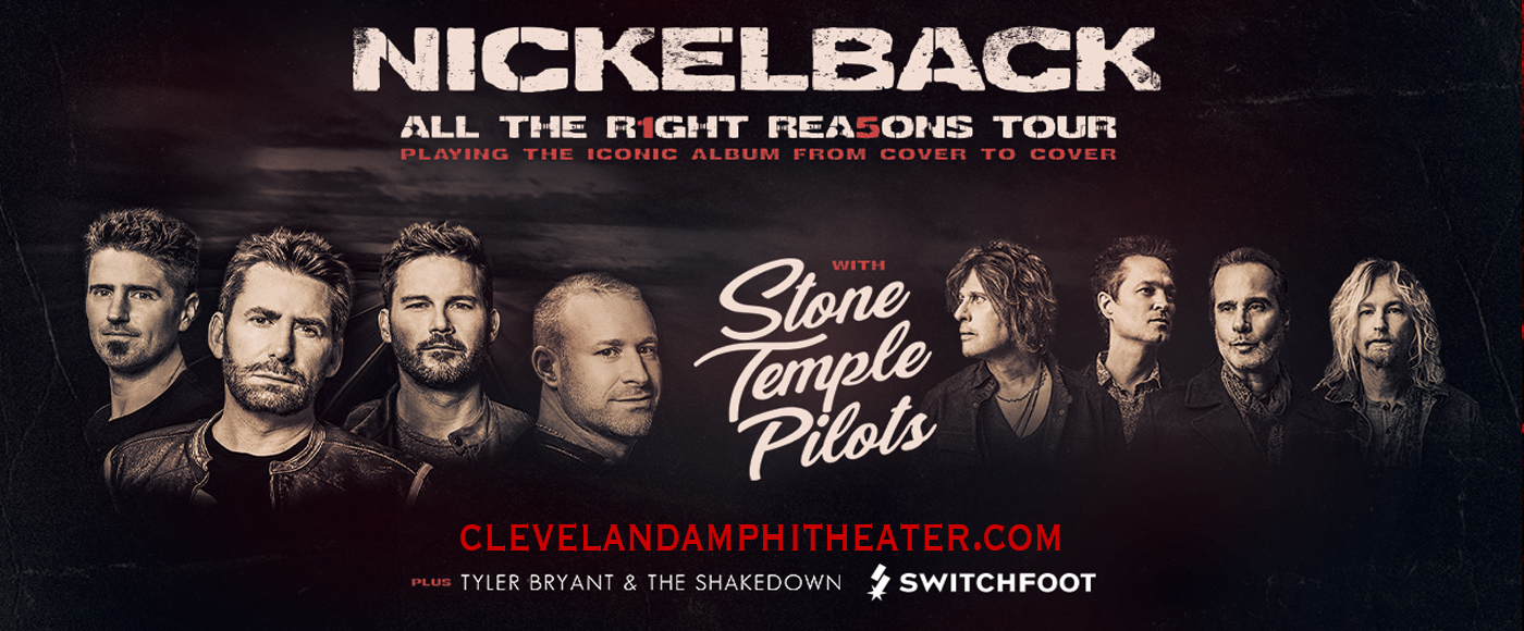 Nickelback, Stone Temple Pilots & Tyler Bryant and The Shakedown [CANCELLED]