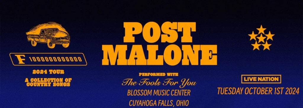 Post Malone at Blossom Music Center