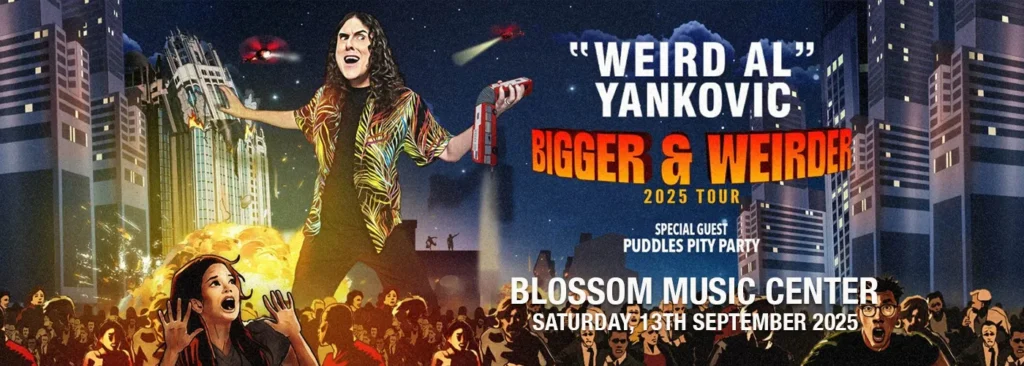 Weird Al Yankovic & Puddles Pity Party at Blossom Music Center